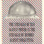 "Unbearable Trinity Explosion with Milan Kundera" - Lithograph and Letterpress - 10x14